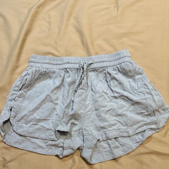 Salt Life Pants - Salt Life Light Blue Women's Athletic Shorts